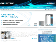 Tablet Screenshot of chemtrix.com